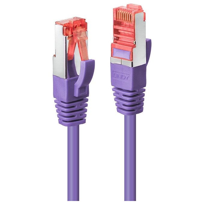 Lindy Rj45-rj45 Cat6 1.5mt Cavo di Rete Viola 1.5mt S-ftp (S-stp)