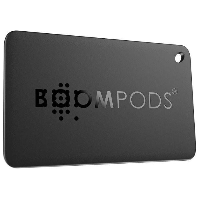 Boompods Tracker Tag e Card Bundle Pack Black