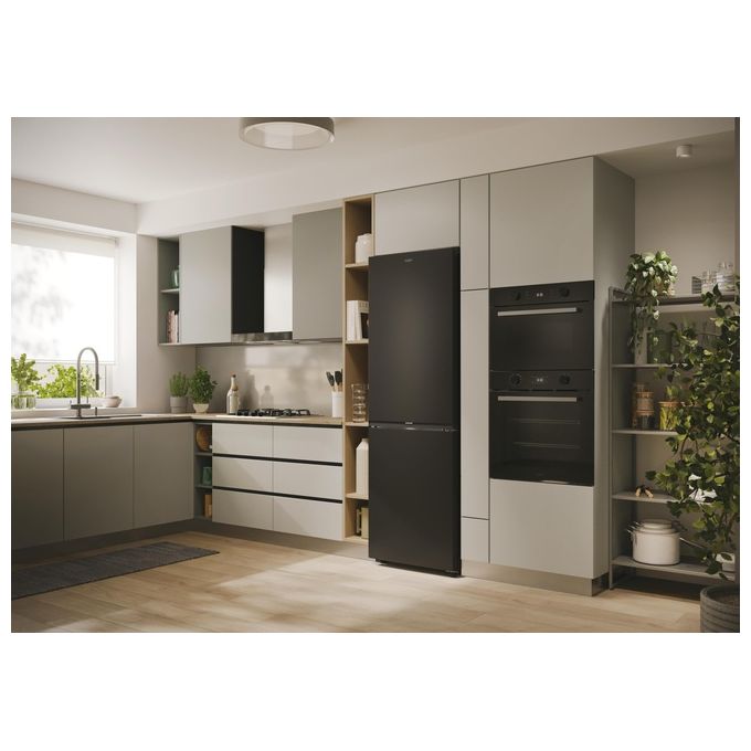 [ComeNuovo] Candy CNCQ2T618EB Frigorifero Combinato Capacita' 355 Litri Classe energetica E Raffreddamento No Frost colore Nero