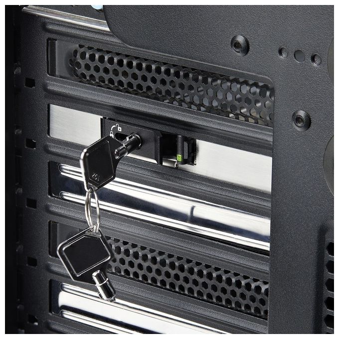 StarTech.com Rack Rimovibile per Ssd M.2 Nvme a Pcie X4 - Backplane Mobile per Slot di Espansione Pci Express