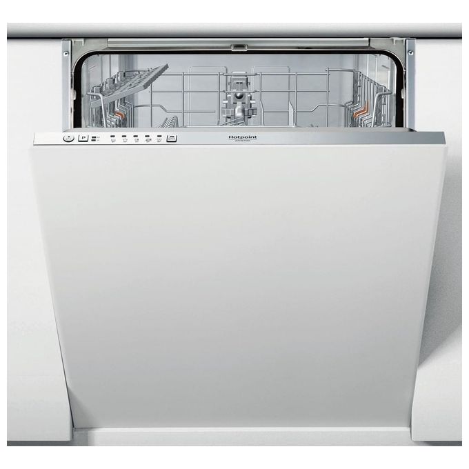 Hotpoint HI 3010 Lavastoviglie da incasso a Scomparsa Totale 13 Coperti Classe energetica F 5 programmi 60 cm Argento