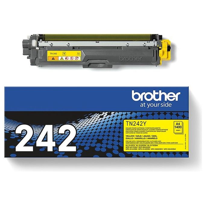 Brother TN-242 Y Toner Originale Giallo