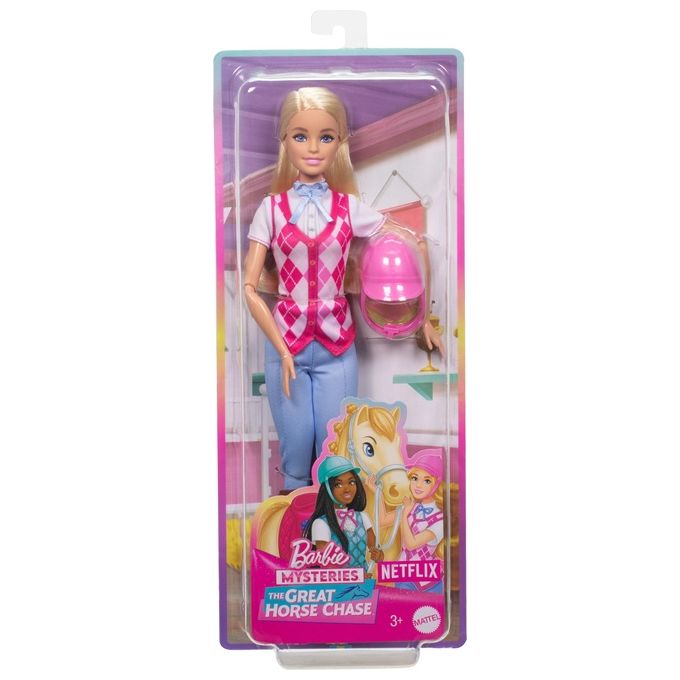 Mattel Bambola Barbie Malibu' Cavallerizza