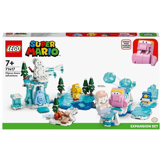 LEGO 71417 Super Mario Pack di Espansione Avventura sulla Neve di Tricherino 567 pezzi colore Multicolore
