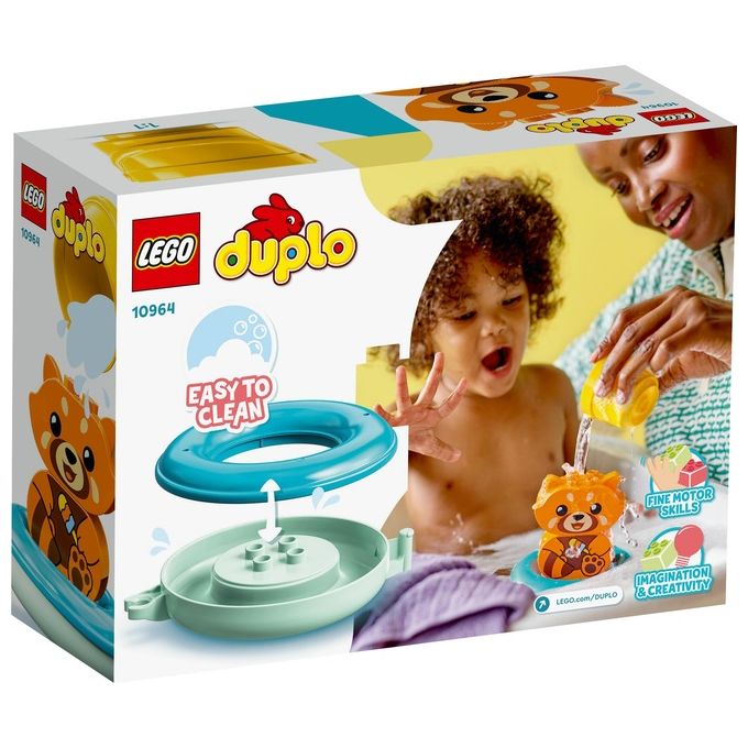 LEGO Duplo Ora del Bagnetto: Panda Rosso Galleggiante