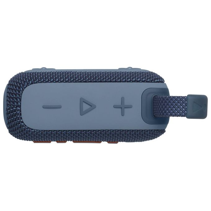 JBL GO 4 Speaker Bluetooth Portatile Altoparlante Wireless con Design Compatto Waterproof e Resistenza alla Polvere IP67 fino a 7 h di Autonomia USB Compatibile con App Portable Blu