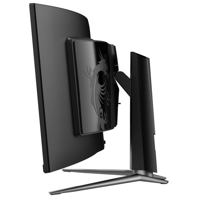 MSI MPG 491CQP QD-OLED Monitor Gaming Curvo 49'' OLED Quantum Dot DQHD (5120x1440) 144Hz - 003ms 99% DCI-P3 ΔE≤2 DisplayHDR True Black 400 KVM RGB DP 1.4a HDMI 2.1 USB Type-C