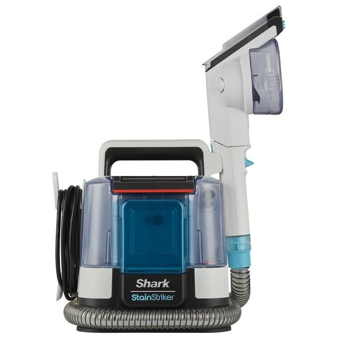 Shark StainStriker PX200EUT, smacchiatore portatile, 450 W, doppia soluzione detergente, tappeti e tappezzeria, animali domestici, 1,25 L