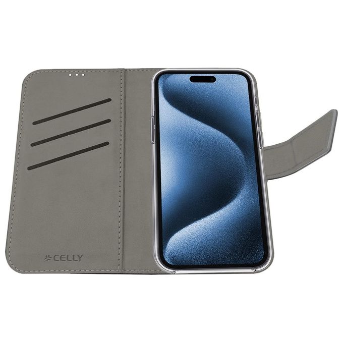 Celly Wally Case per iPhone 16 Pro Nero