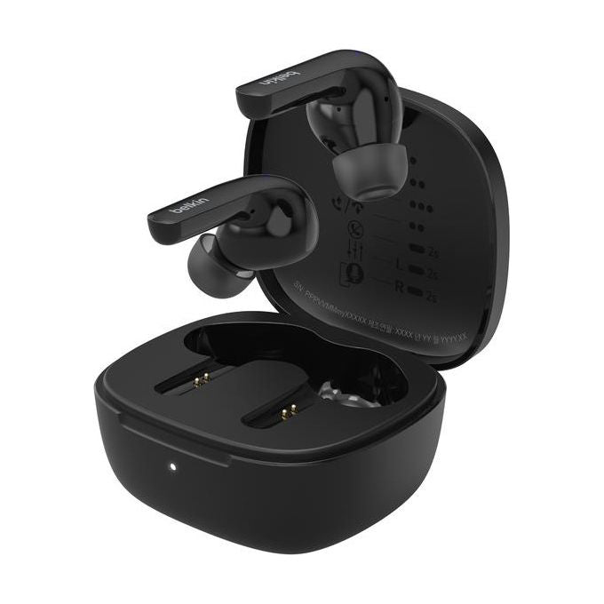 Belkin SoundForm Motion Auricolare True Wireless Stereo (TWS) In-Ear Bluetooth Nero