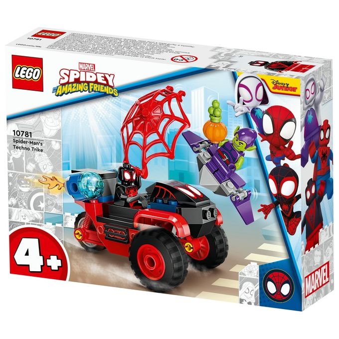 LEGO Marvel Miles Morales: La Techno Trike di Spider-Man