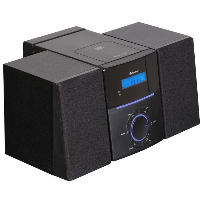 Denver MCA-240 Sistema Hi-Fi Nero