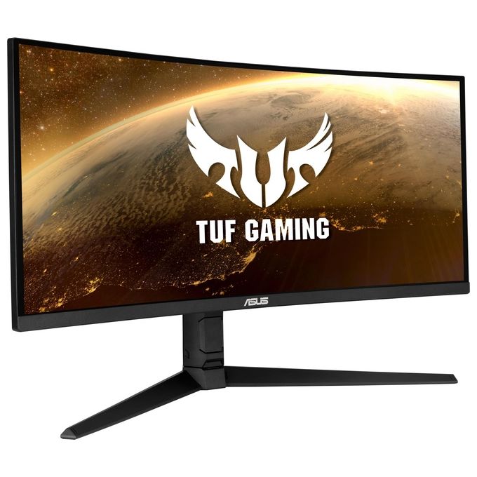 ASUS Monitor 34'' LED VA Curvo Gaming VG34VQL1B 3440x1440 WQHD Tempo di Risposta 1ms Frequenza di Aggiornamento 165 (Hz) Nero