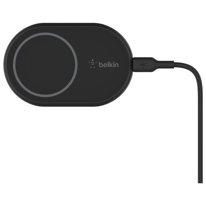 Belkin BoostCharge Supporto da Auto Magnetico per Telefono con Funzione Ricarica 10W Nero