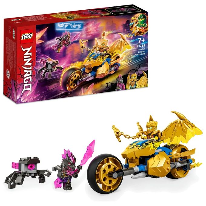 LEGO Moto drago d'oro di Jay