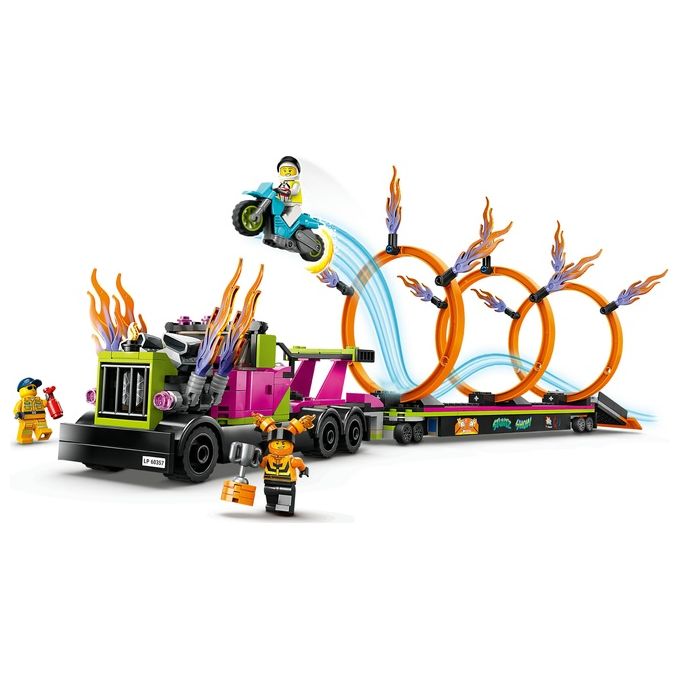 LEGO Stunt Truck: sfida dell'anello di fuoco