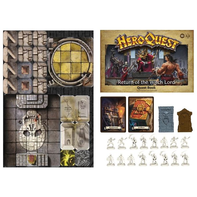 Hasbro Gaming Avalon Hill HeroQuest Il Ritorno del Signore degli Stregoni