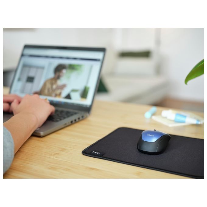 Trust Tappetino Mouse Eco Boye Nero