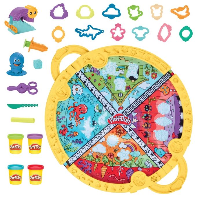 Hasbro Pasta Modellabile Play Doh La mia Prima Valigetta delle Attivita'