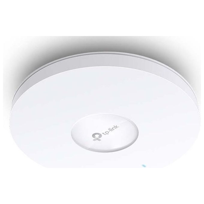 Tp-Link EAP610 AX1800 Gigabit Dual Band WiFi 6 WLAN Access point (Dualband 1775 Mbit-s, Omada SDN, gestione centrale, 1 porta Gigabit, roaming wireless senza interruzioni, PoE-DC), bianco