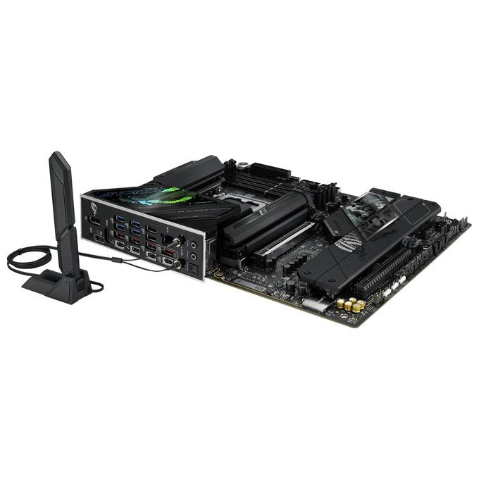 ASUS ROG Strix Z890-F Gaming WiFi Scheda Madre Intel ATX 16122 Fasi di Alimentazione Slot DDR5 PCIe 5.0 GPU di Nuova Generazione 5 Slot M.2 WiFi 7 AI Overclocking AI Networking II