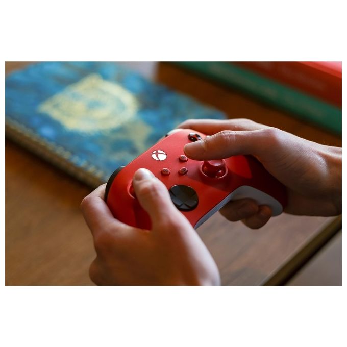 Microsoft Pulse Red Rosso Bluetooth-Usb Gamepad Analogico-Digitale per Xbox-Xbox One-Xbox Series S-Xbox Series X