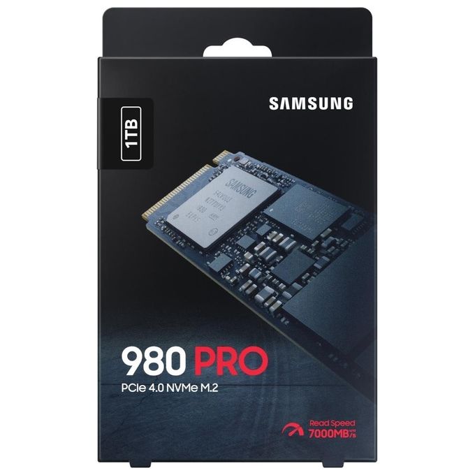Samsung 980 Pro Ssd Interno M.2 1000Gb Pci Express 4.0 V-nand Mlc Nvme