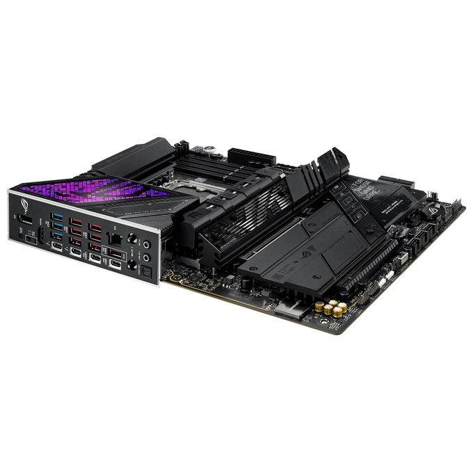 ASUS ROG Strix Z890-E Gaming WiFi Scheda Madre Intel ATX 18122 Fasi di Alimenrtazione Slot DDR5 PCIe 5.0 GPU di Nuova Generazione 7 slot M.2 WiFi 7 AI Overclocking AI Networking II