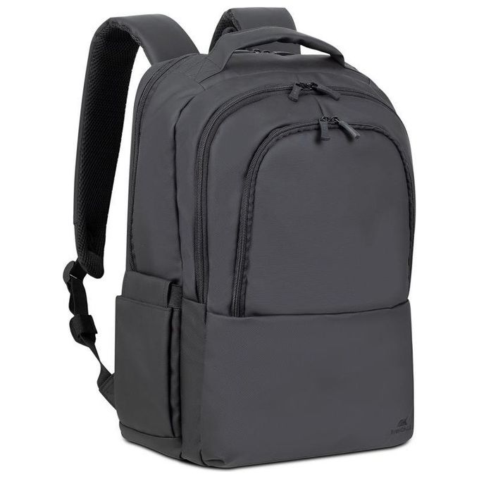 Rivacase Zaino per Notebook da 15.6''-16'' Eco in Plastica Riciclata Nero