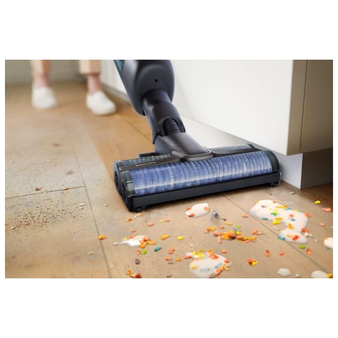 Philips AquaTrio 7000 Serie XW7110-01 Lavapavimenti Senza Filo Wet e Dry per Pulizia Efficace e Facile