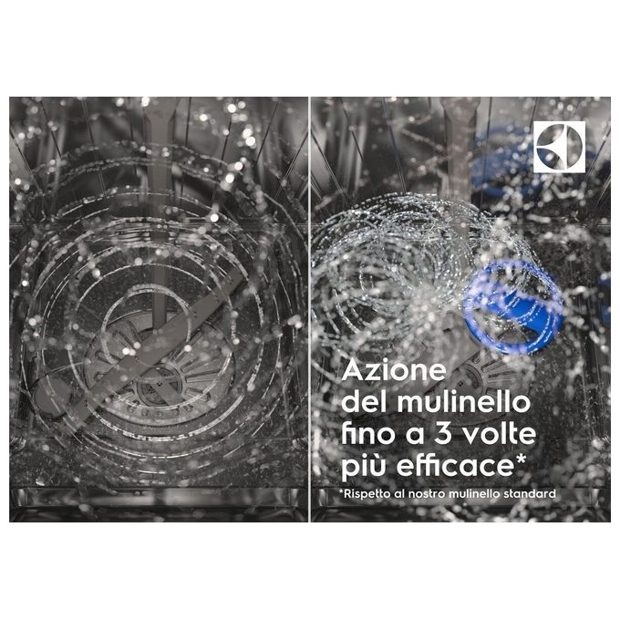 Electrolux ESM48310SX Serie 600 Lavastoviglie Libera Installazione 14 coperti Classe D AirDry SatelliteClean 44 dB (85x60x62 cm) colore Inox