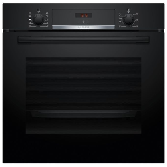 Bosch HQA534BB3 Forno Elettrico da Incasso Ventilato Multifunzione con Grill e Vapore Capacita' 71 Litri Classe A Larghezza 60 cm colore Nero