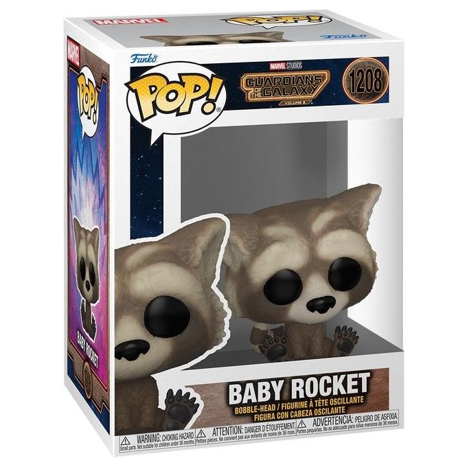 Funko Pop! Personaggio Collezione Funko pop Heroes Marvel Guardians Of The Galaxy 3 Baby Rocket 1208