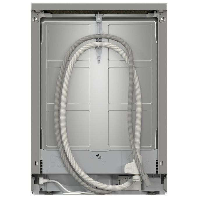 Bosch Serie 6 SMS6ZCI10E Lavastoviglie a libera installazione con top removibile 14 coperti Classe B Rumorosita' 40 dB Home Connect 6 programmi Cestelli MaxiFlex+3' cestello Asciugatura con Zeolite 60 cm Acciaio