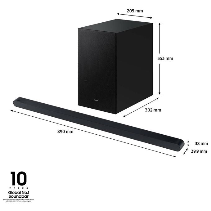 [ComeNuovo] Samsung Soundbar HW-S700D 3.1Ch Ultra Slim Design Wireless Dolby Atmos Q-Symphony
