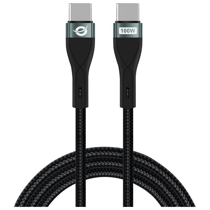 Conceptronic ETTA01B20 Cavo Usb Usb 2.0 2mt Usb C Nero