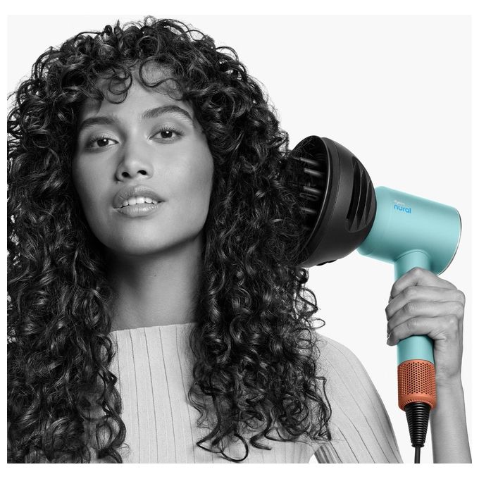 Dyson Super Sonic Nural Asciugacapelli 1600W 4 Temperature con Accessori Acquamarina