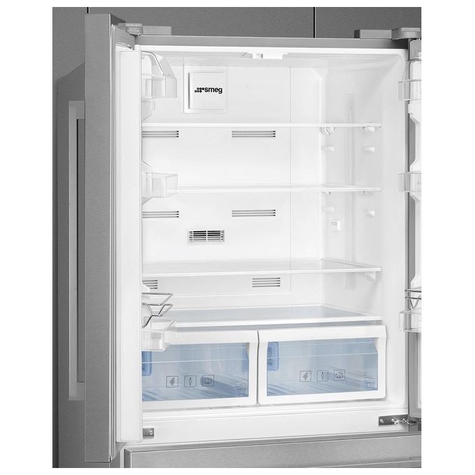 Smeg FQ55FXDE Universale Frigorifero side by side 4 porte 539 litri Classe E inox