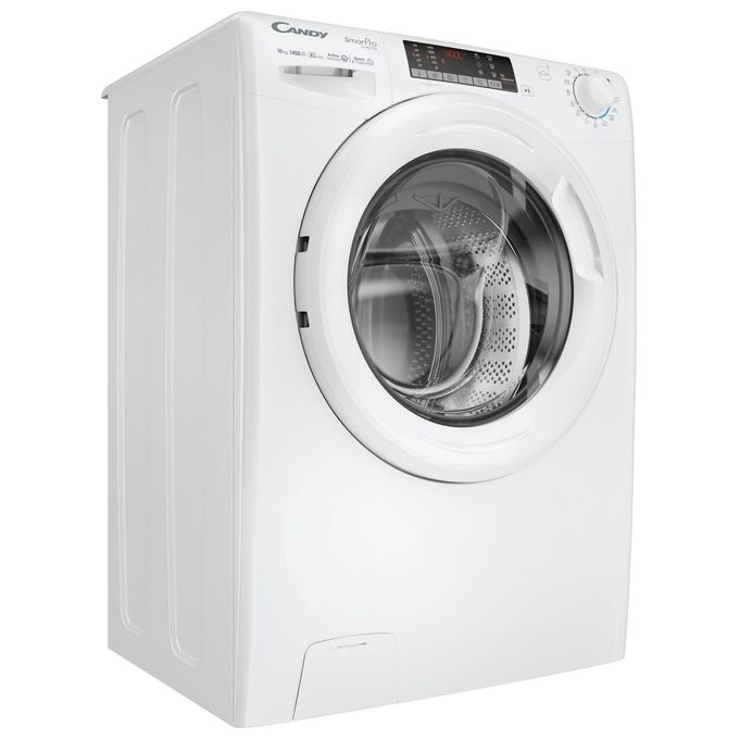 Candy CO4104TWM1S Smart Pro Inverter Lavatrice Carica Frontale 10 Kg 1400 rpm Classe A Wi-Fi Bluetooth (85x60x58 cm) colore Bianco