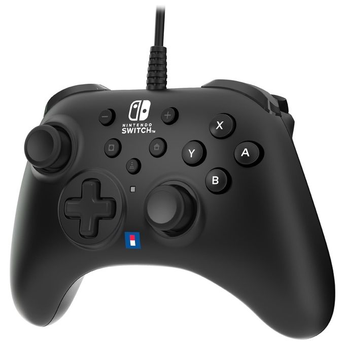 Hori Gamepad Horipad Turbo Wired per Nintendo Switch Nero