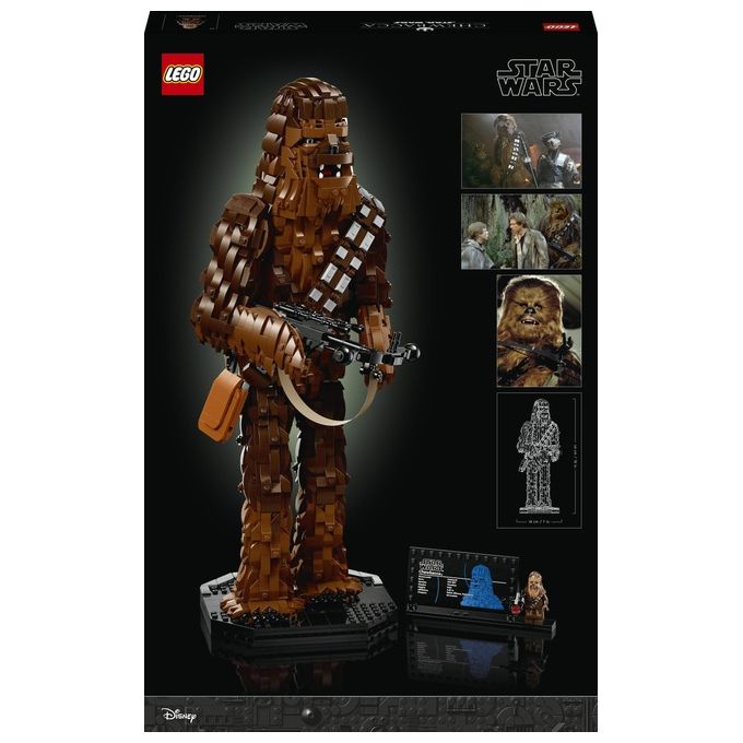 LEGO Star Wars 75371 Chewbacca, Kit Modellismo per Adulti da Collezione 40° Anniversario Il Ritorno dello Jedi, Idea Regalo