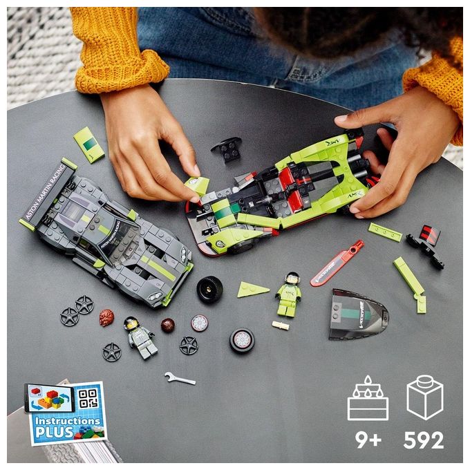 LEGO Speed Champion Aston Martin Valkyrie AMR Pro e Aston Martin Vanta