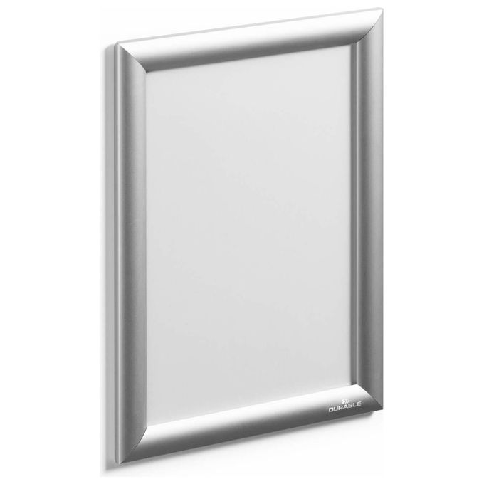 Durable Cornice Scatto Alluminio A4 Argento