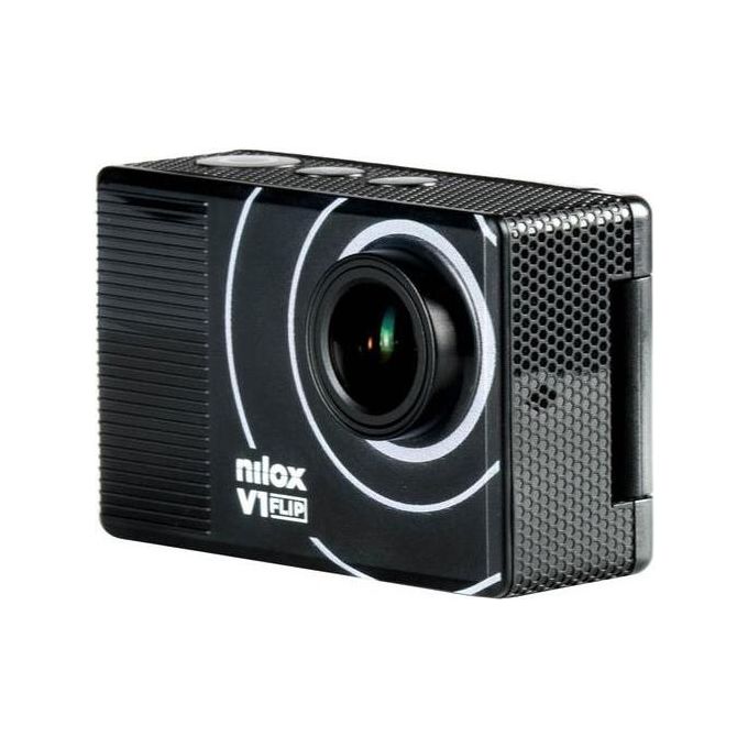 NILOX SPORT - Action Cam 4K V1 FLIP con flip display Body Waterproof, Touch Screen e Remote control