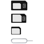 Cellular Line Kit di adattatori SIM per tutti i telefoni e i tablet