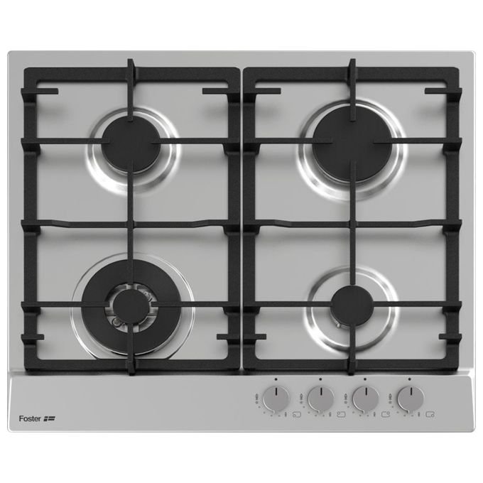 Foster Piano Cottura a Gas 4 Fuochi 58cm Inox