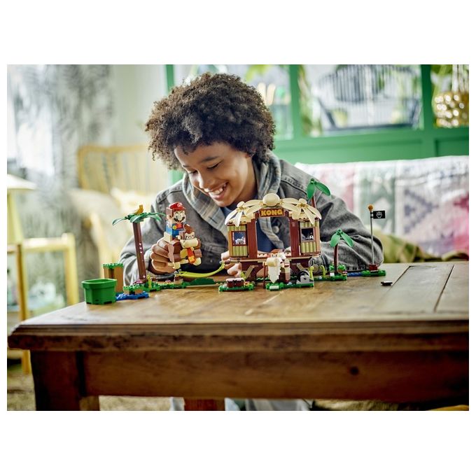 LEGO Super Mario 71424 Pack di Espansione Casa sull'Albero di Donkey Kong, Giochi per Bambini e Bambine 8+ con 2 Personaggi