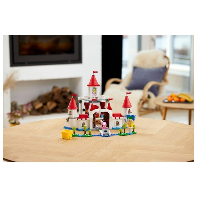 LEGO 71408 Super Mario Pack Espansione Castello di Peach 1216 pezzi 5 personaggi inclusi (48x37x9 5 cm) colore Nero