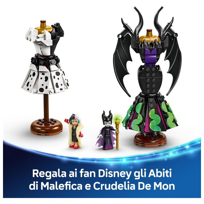 LEGO Disney Classic Abiti di Malefica e Crudelia De Mon