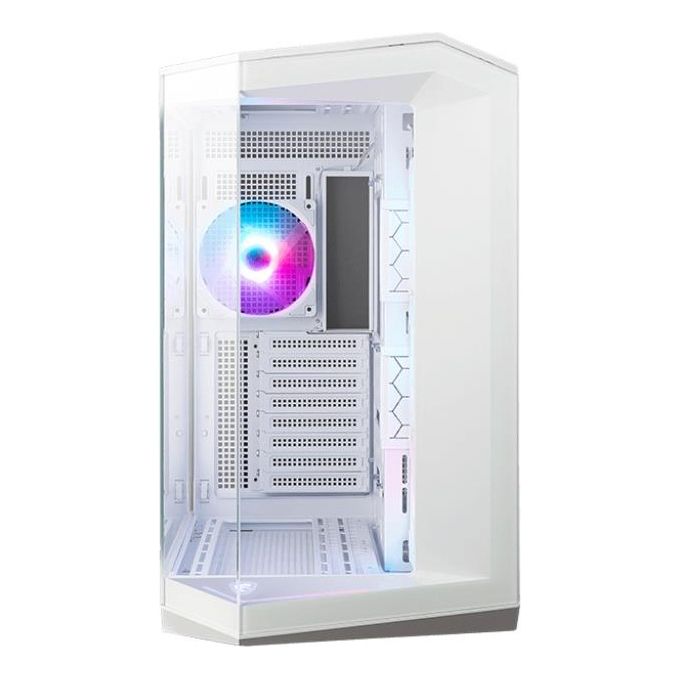 MSI MAG PANO 100R PZ Midi Tower ATX PC Case Bianco